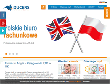 Tablet Screenshot of ducers.pl